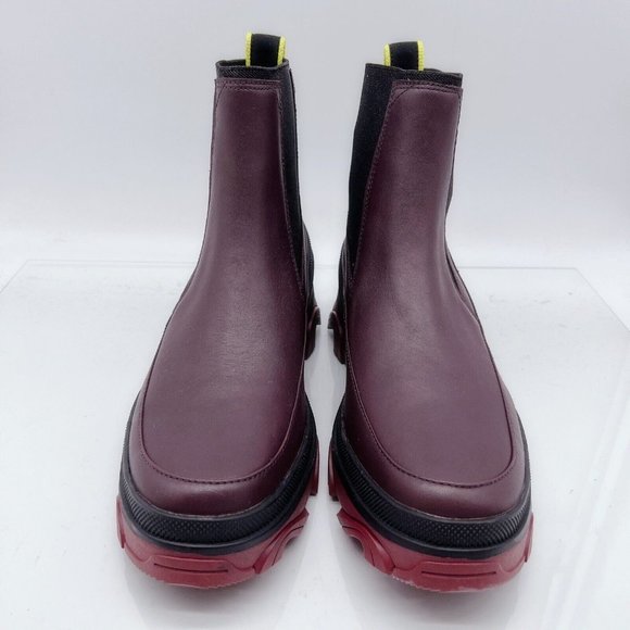 Sorel Brex Waterproof Platform Heel Chelsea Boot Bootie Chocolate US 9.5 - Picture 4 of 12